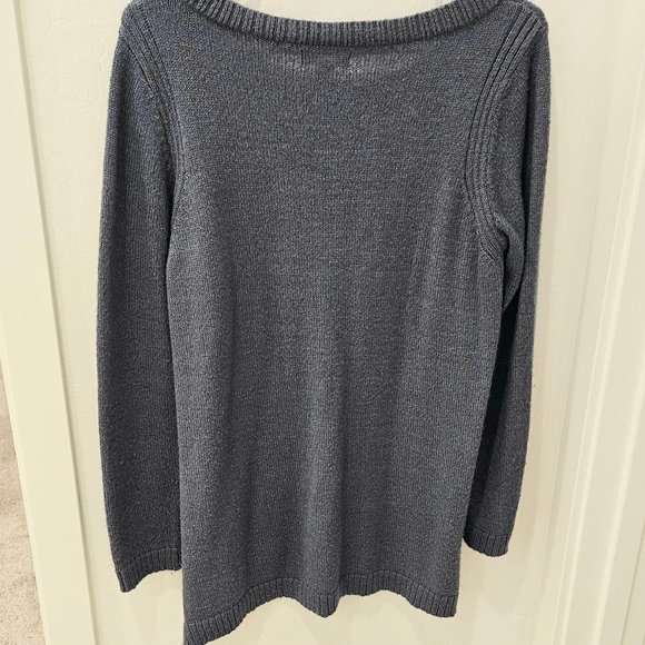Lauren Conrad blue LOVE sweater...size Large - Picture 6 of 6